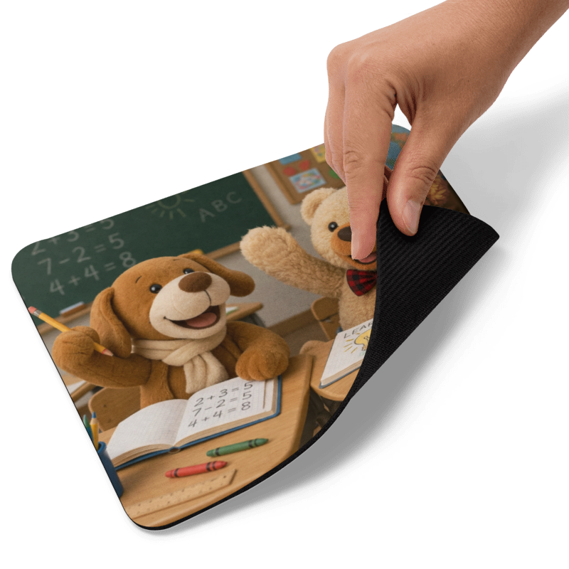 Gotcha & Daki Mouse Pad – Cozy Classroom Pals