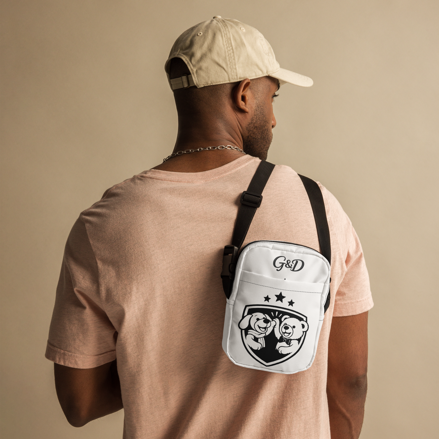 Gotcha & Daki Mini Crossbody Bag – Classic Crest Edition