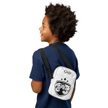 Gotcha & Daki Mini Crossbody Bag – Classic Crest Edition