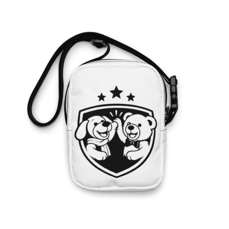 Gotcha & Daki Mini Crossbody Bag – Classic Crest Edition