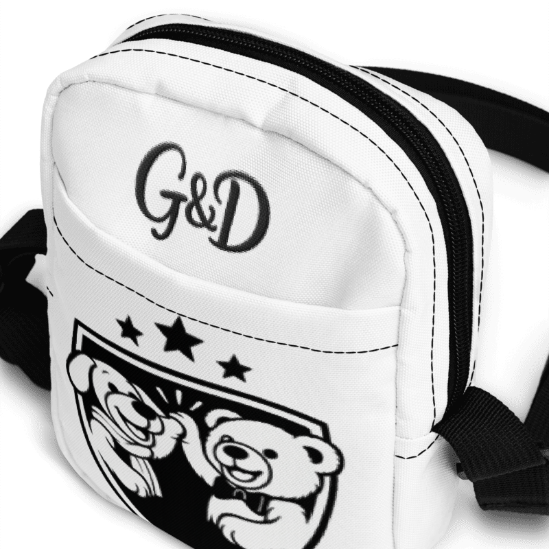 Gotcha & Daki Mini Crossbody Bag – Classic Crest Edition
