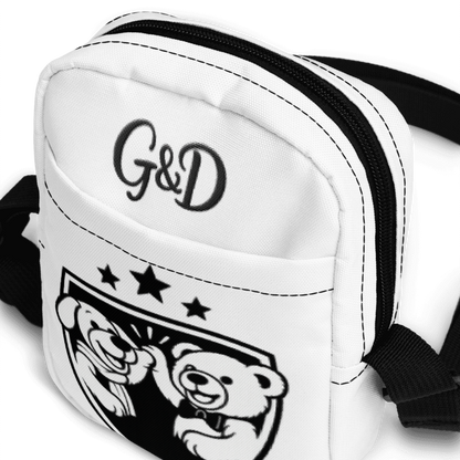 Gotcha & Daki Mini Crossbody Bag – Classic Crest Edition