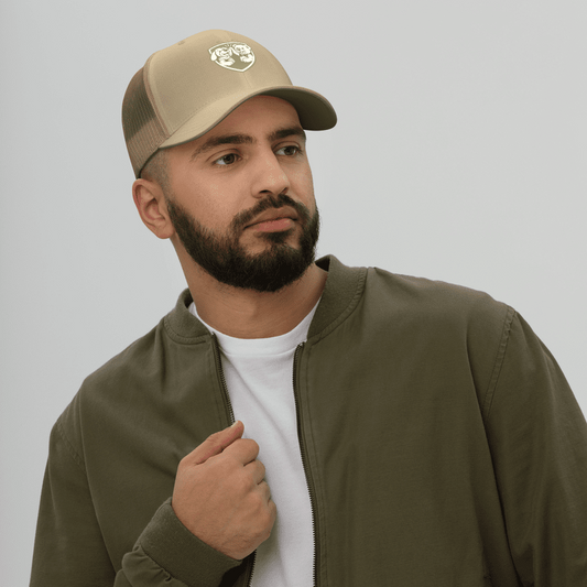 Gotcha & Daki Trucker Cap – Classic Crest Edition