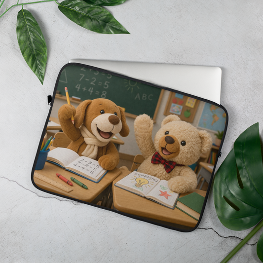 Gotcha & Daki Laptop Sleeve – Cozy Classroom Pals