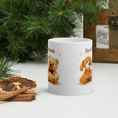 Gotcha & Daki Ceramic Mug – Best Friends Edition