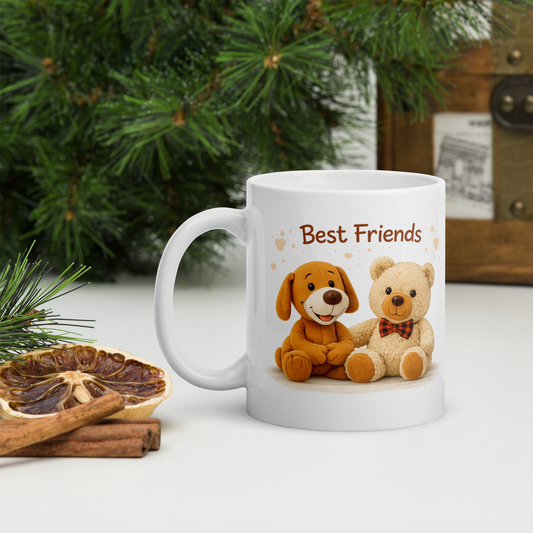 Gotcha & Daki Ceramic Mug – Best Friends Edition