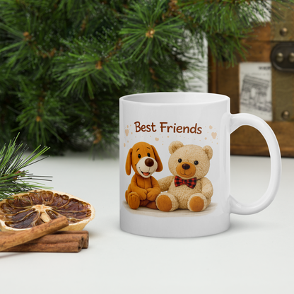 Gotcha & Daki Ceramic Mug – Best Friends Edition