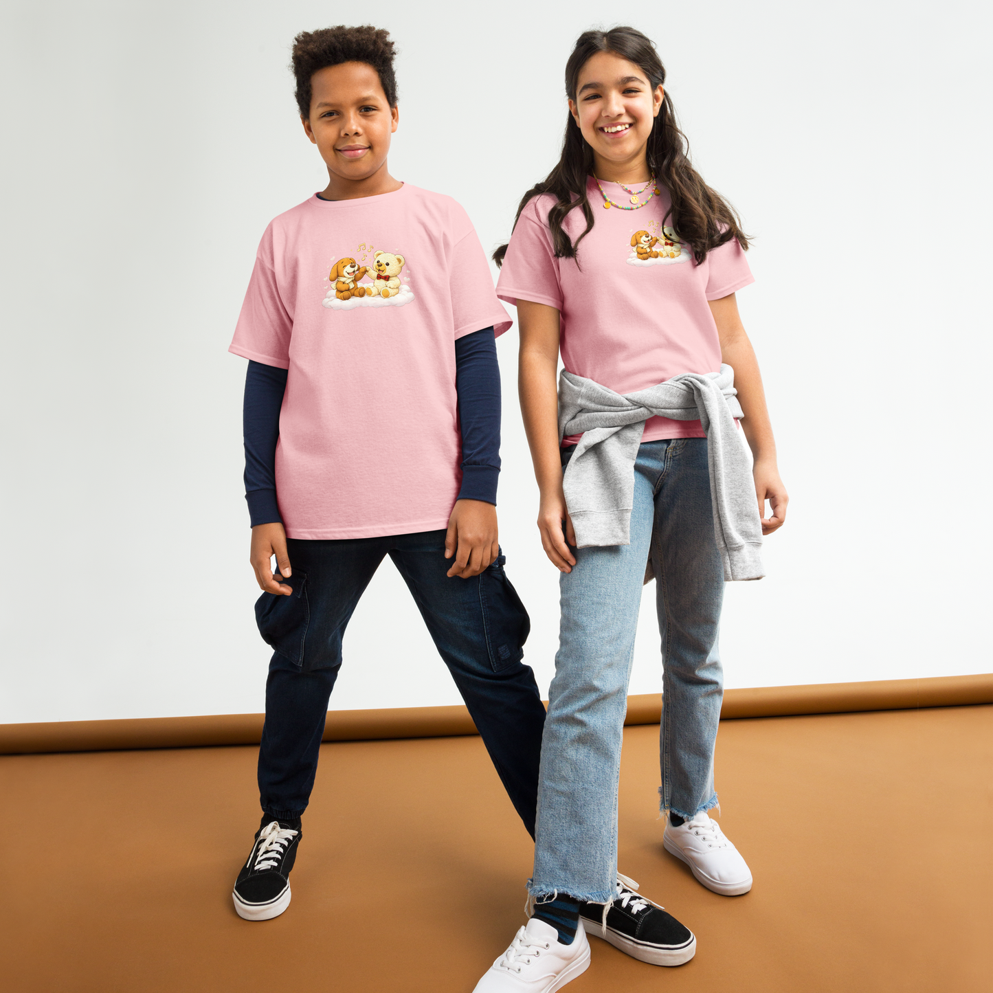 Gotcha & Daki Kids T-Shirt – Music Pals Edition