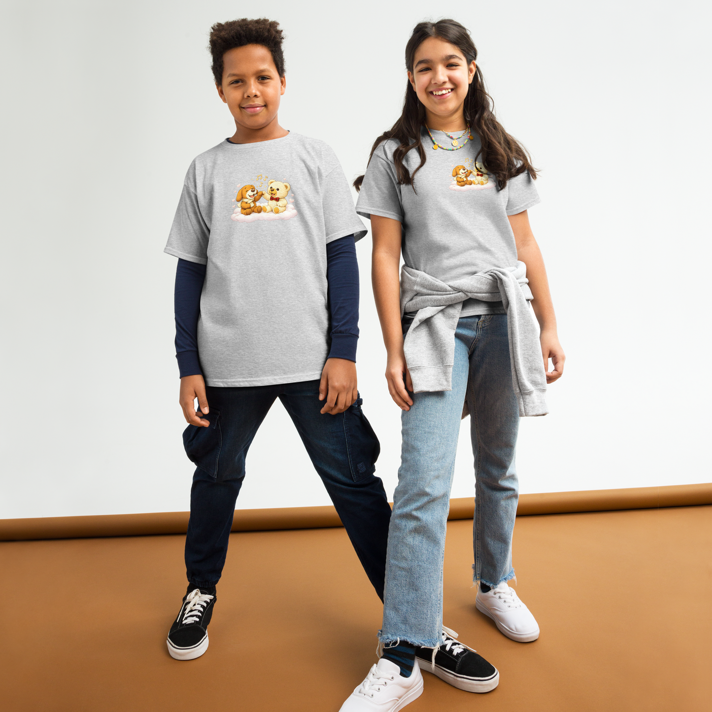 Gotcha & Daki Kids T-Shirt – Music Pals Edition